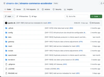 StreamX ecommerce accelerator